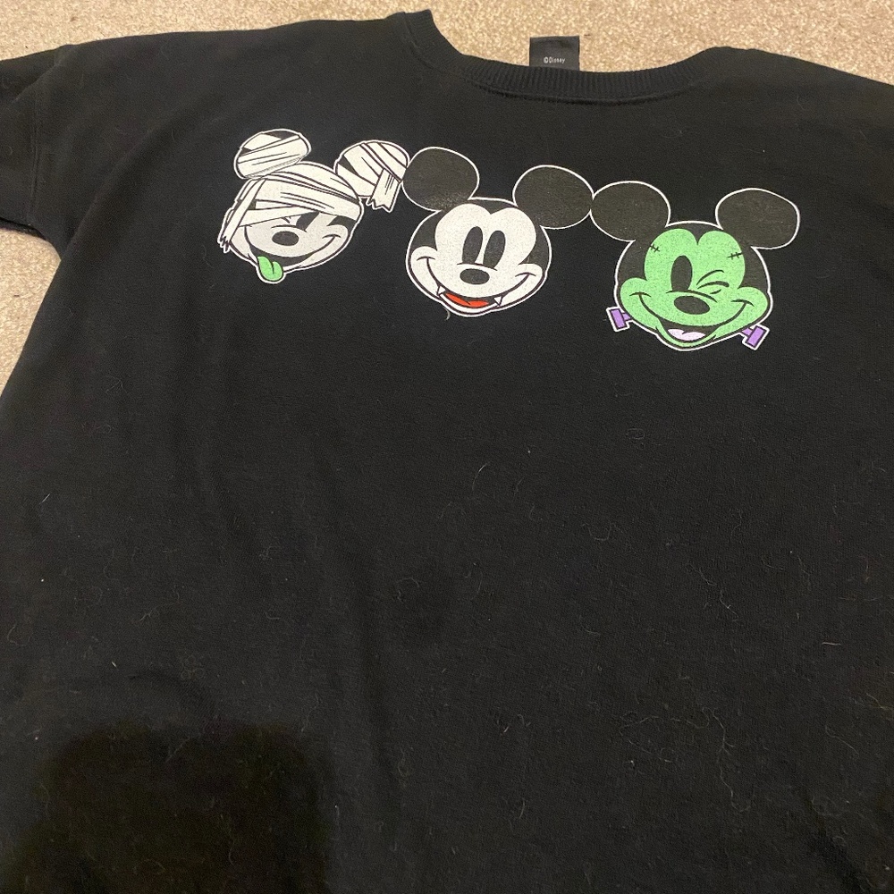 Disney Mickey Mouse Halloween Monsters size small sweatshirt